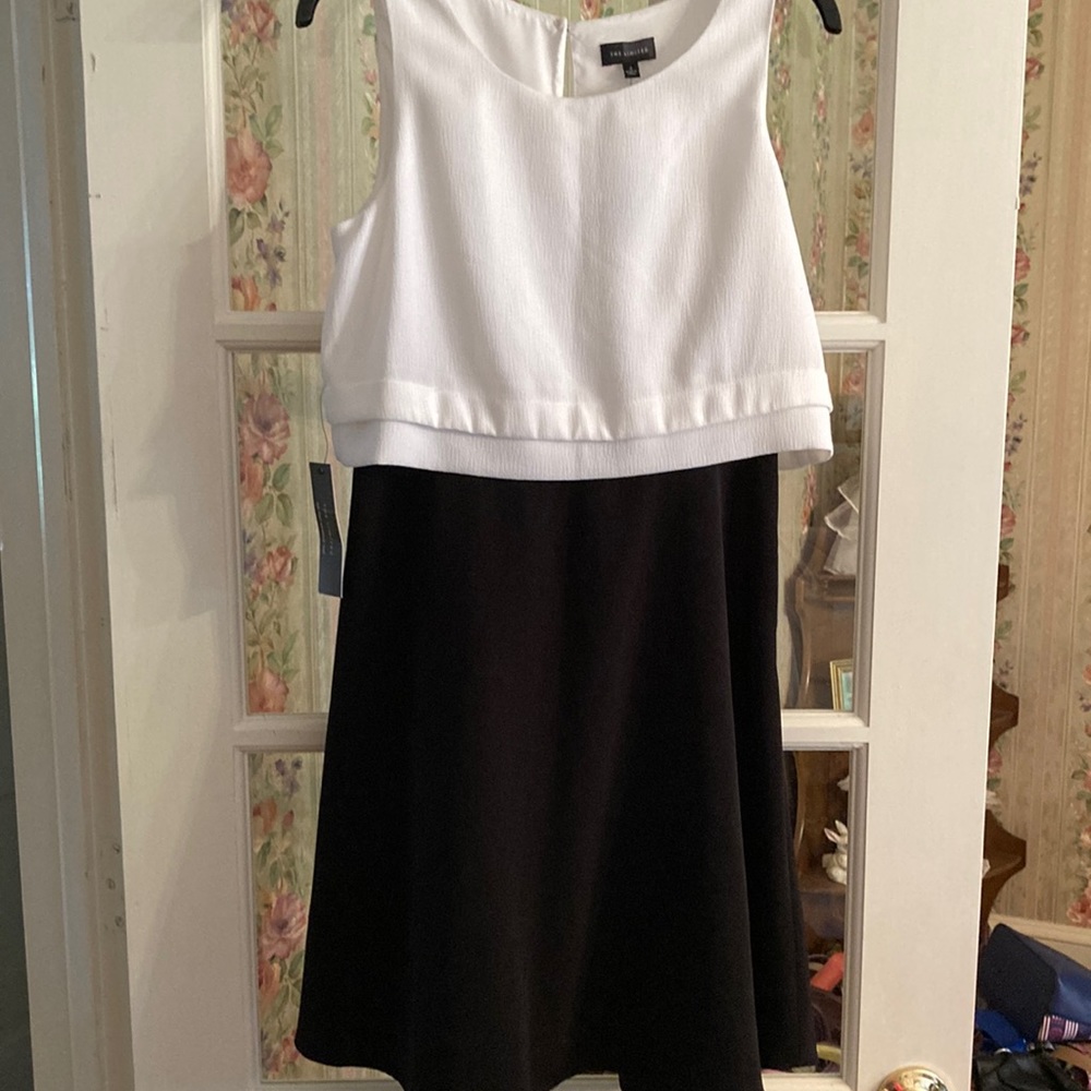 209.  NWT Black and White dress